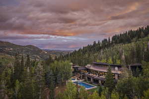 View of mountain backdrop