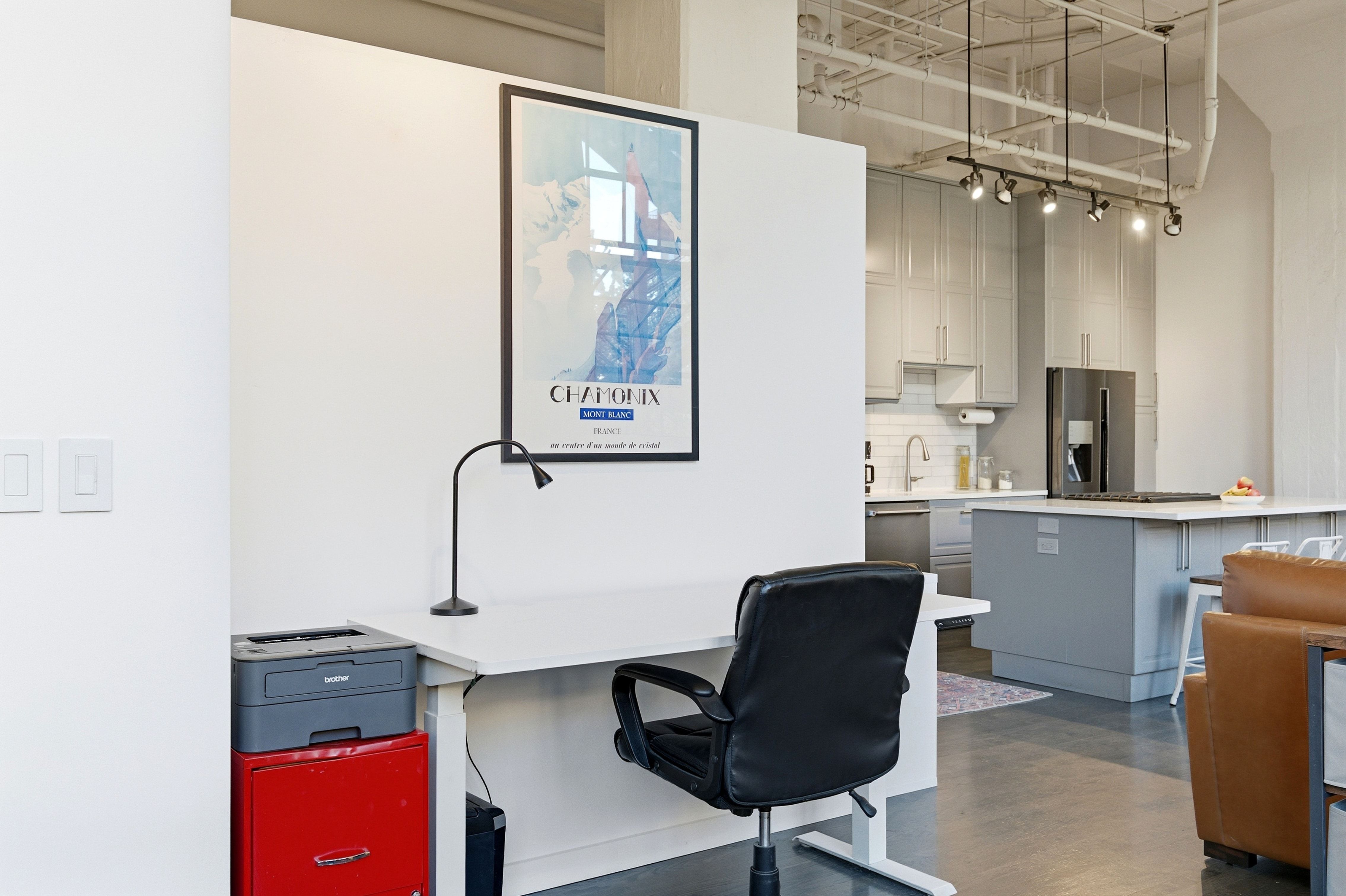 View of office area