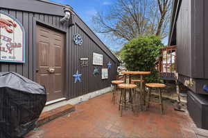 View of patio / terrace featuring outdoor dining area