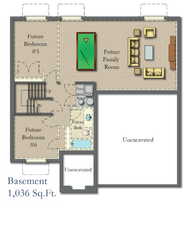 View of home floor plan