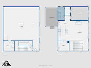 View of floor plan / room layout