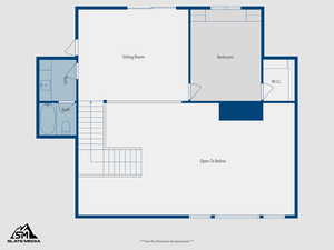 View of room layout