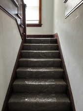 View of stairs