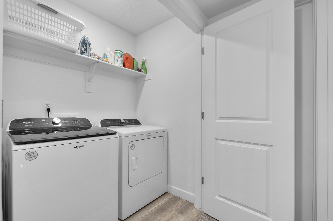 Laundry situated perfectly between all bedrooms.