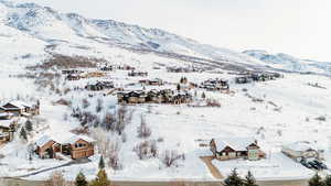 View of mountain backdrop