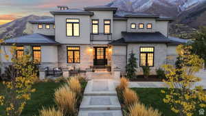 Striking architectural design and exceptional curb appeal