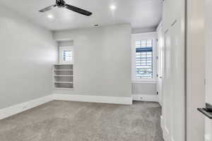 A spacious bedroom including a convenient Jack-and-Jill layout connecting two of the bedrooms