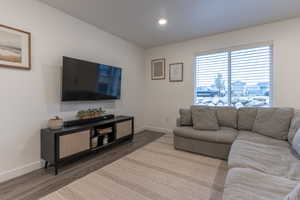 Yet another view of the living room