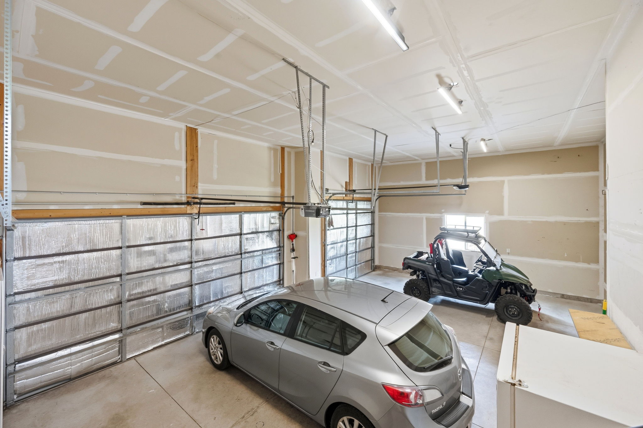 3- car Garage with garage door opener