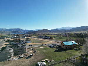Mountain view featuring rural landscape