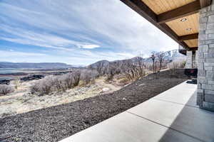 View of mountain backdrop