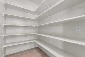 View of storage area