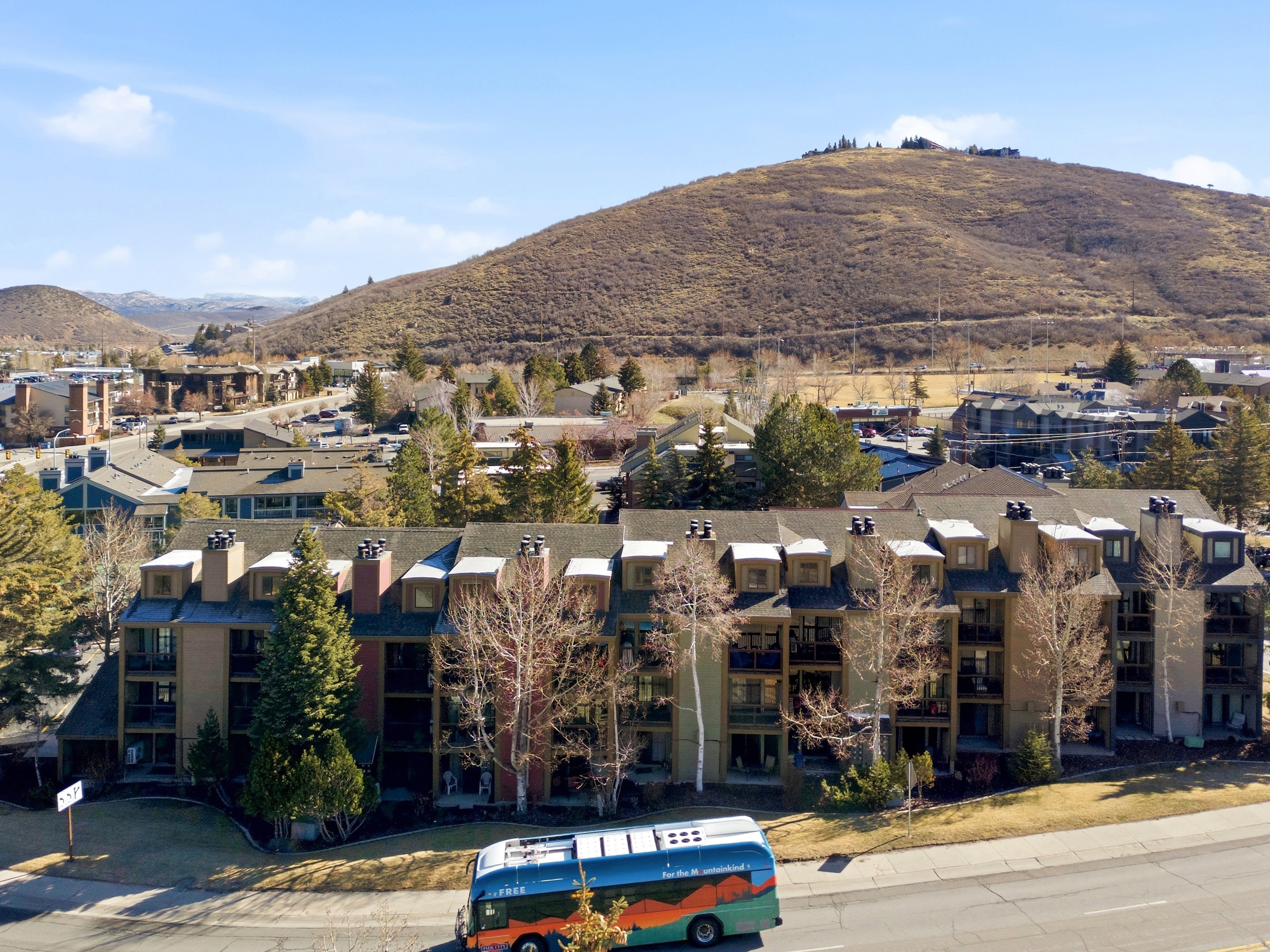 View of mountain backdrop