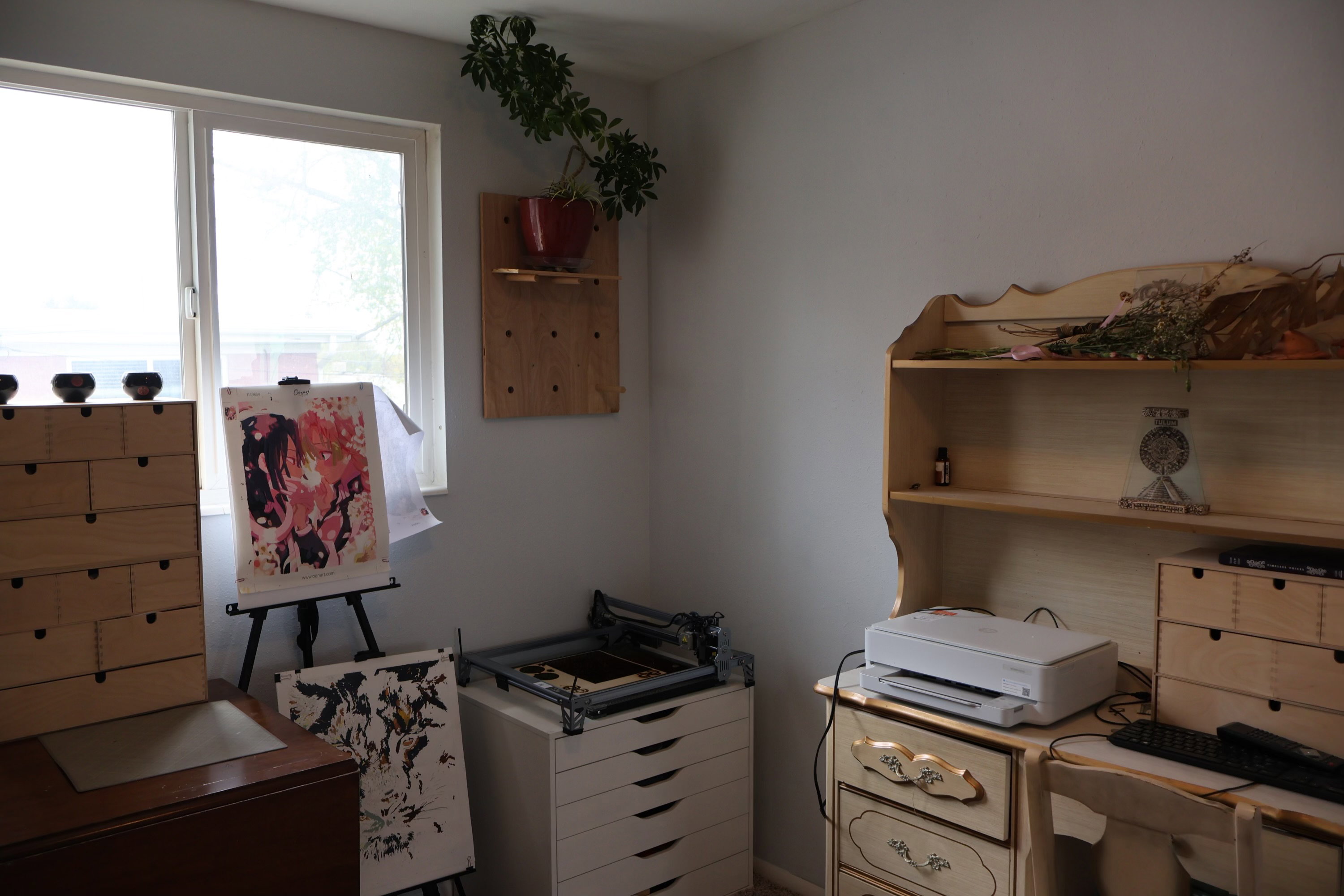 View of home office