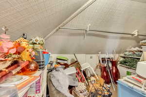 View of storage area