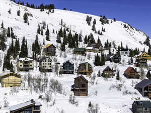 View of mountain background