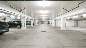 View of parking deck