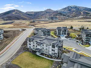 Aerial view of mountains