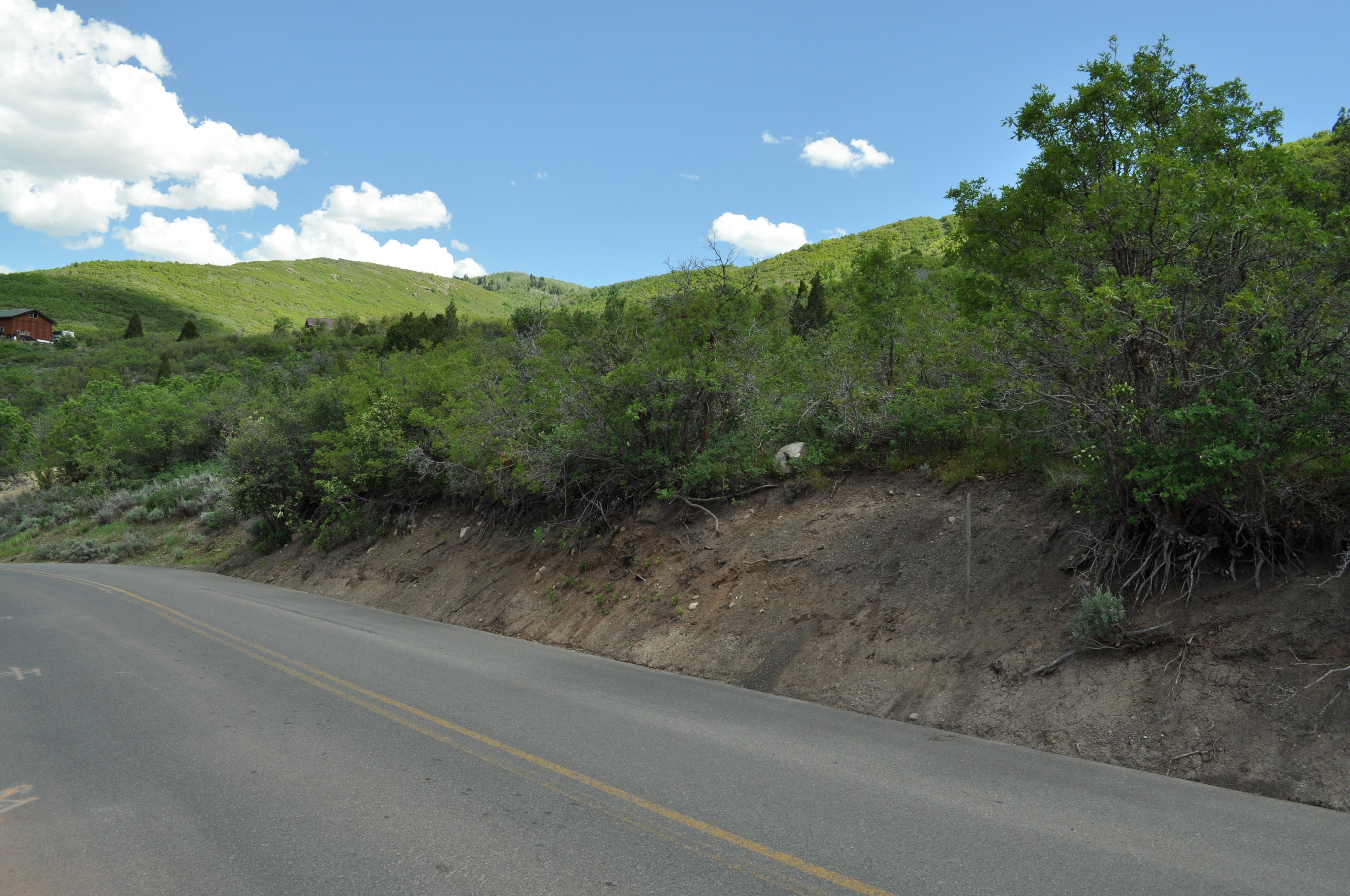 View of mountain backdrop