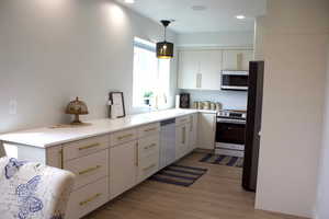 Full kitchen in basement