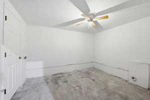 Large separate storage room in back of garage