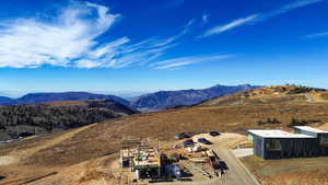View of mountain background