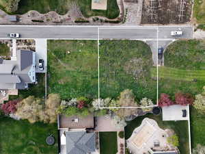 Map / location with property parcel outlined