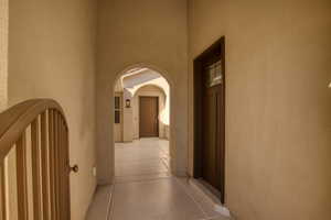 Entrance to Casita and Courtyard