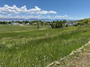 Mountain view featuring rural landscape
