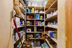 View of storage room