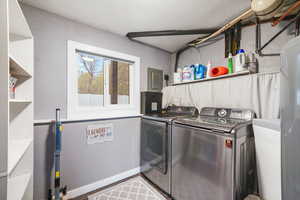 Downstairs Laundry room, and AGAIN washer and dryer, could stay with a good offer...