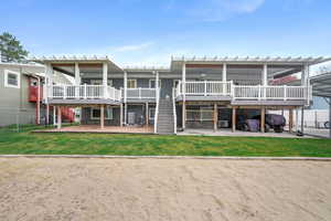 Talk about Your Dream BIG DECK this back  patio that will blow you away.