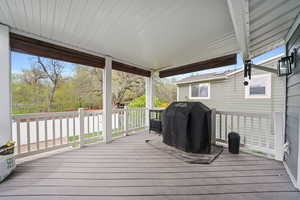 MORE BIG DECK, you will love, with a walk out from the master...