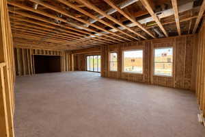 View of unfurnished living room