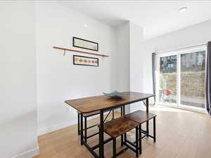 Dining space