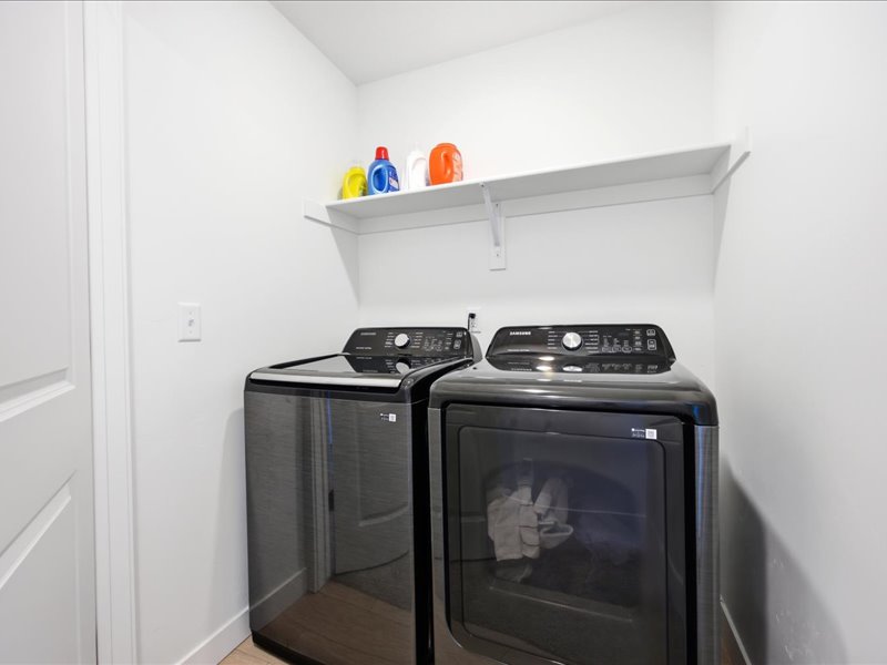 Laundry area