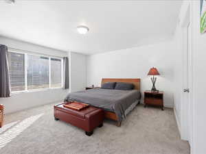 Large primary bedroom with en-suite bath and large walk-in closet