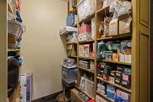 Cold storage off of wine cellar