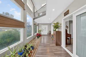 Sunroom with plenty of natural light