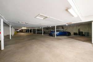 View of parking garage