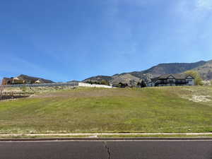 View of mountain backdrop