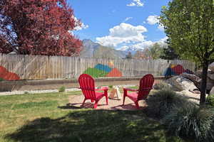 Backyard Seating Area