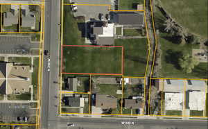 Map of property location featuring property boundaries highlighted