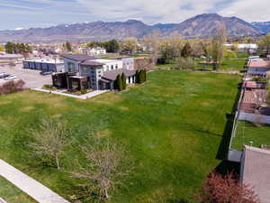 Bird's eye view of mountains