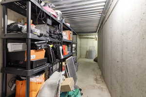View of storage area