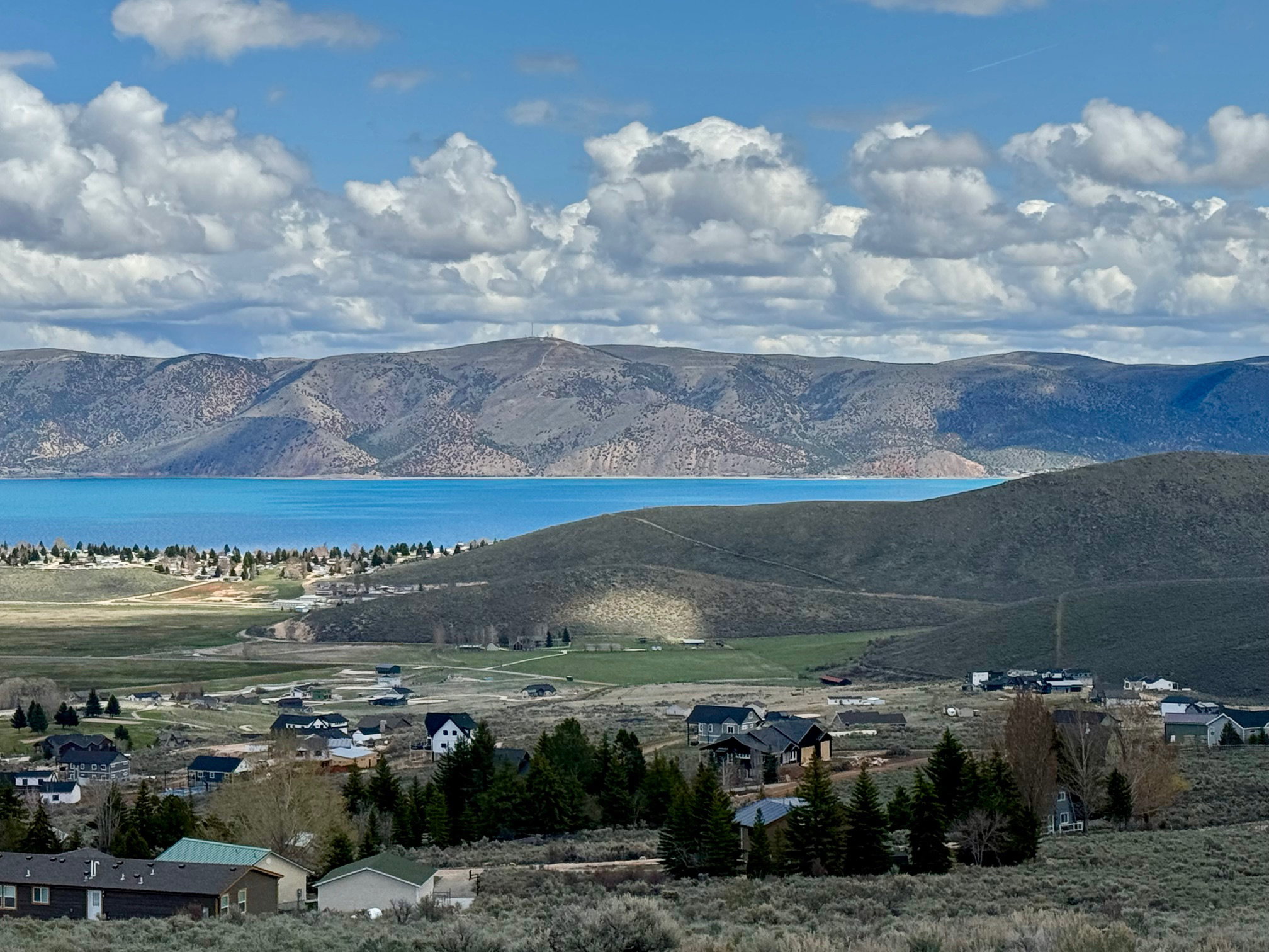 View of mountain backdrop