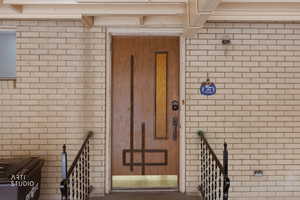 Entrance to property