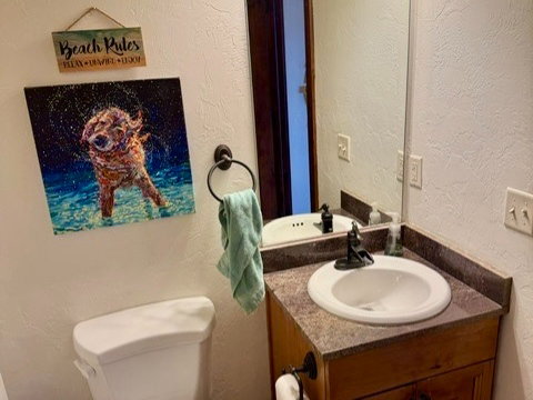 Half bath on main