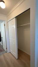 View of closet