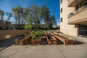 View of patio / terrace with a garden